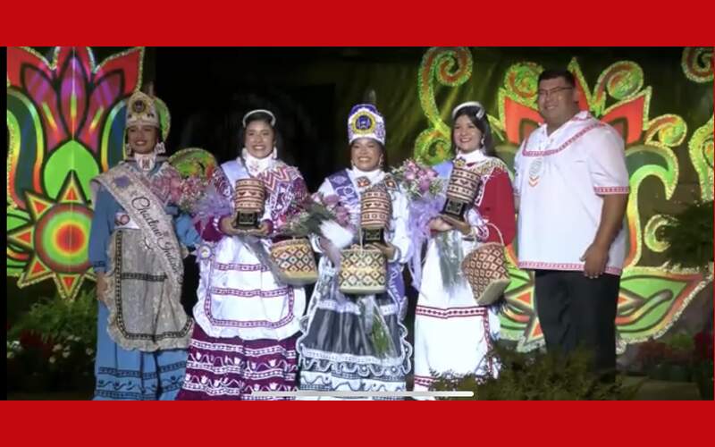 Photo: Leilani Elyse Allen crowned 2024 Choctaw Indian Princess