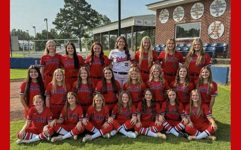 Leake Academy softball advances to State Tournament