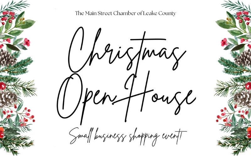 Leake County Christmas Open House Announced