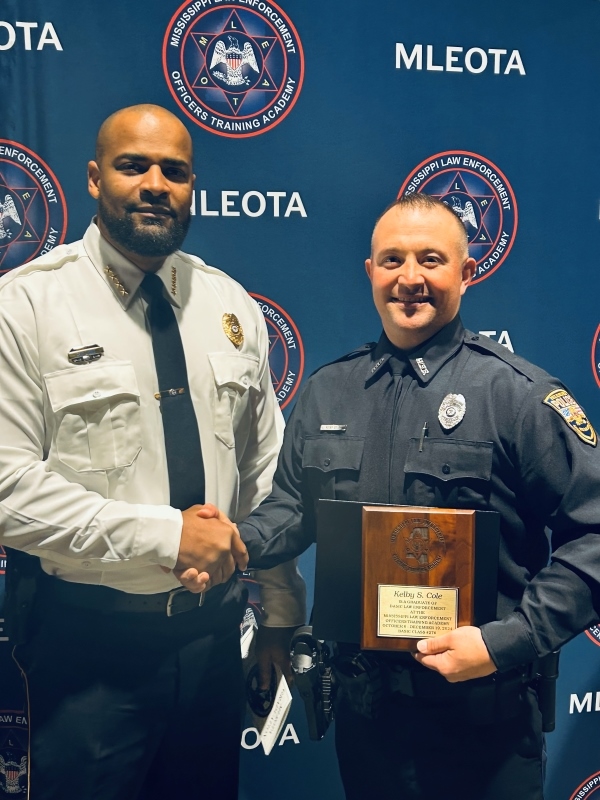 Philadelphia MS Police Officer Kelby Cole Graduates from MLEOTA