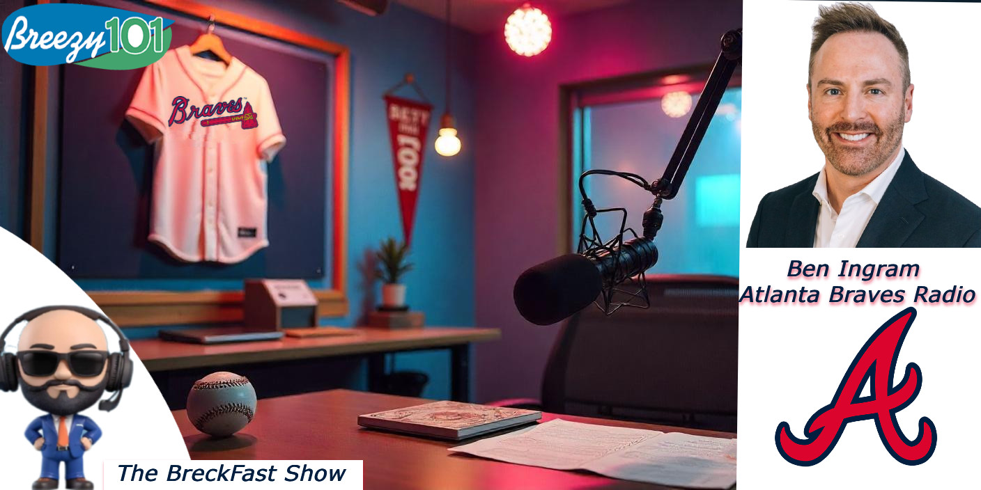 Audio: Atlanta Braves’ Ben Ingram calls in to The BreckFast Show