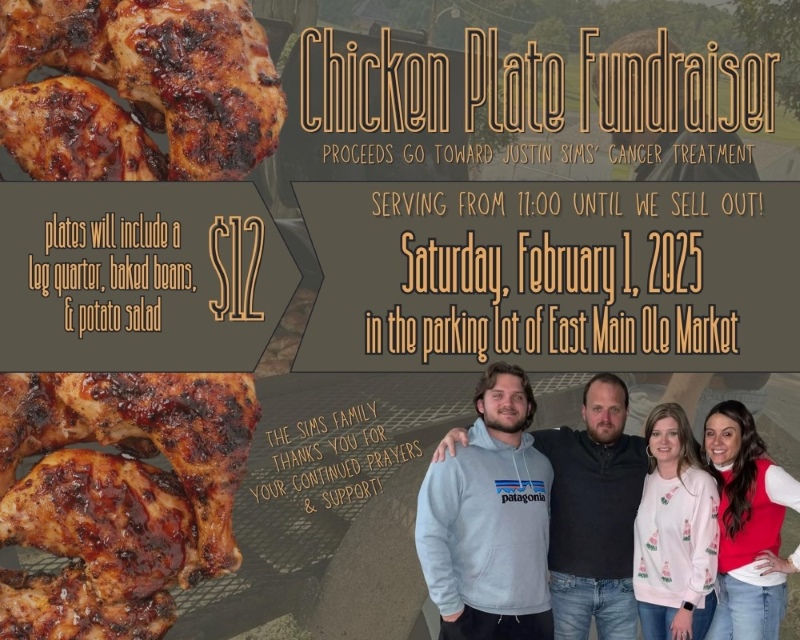 Benefit for Justin Sims Set for Saturday in Carthage