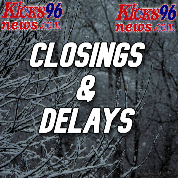 Closings and delays due to winter storm