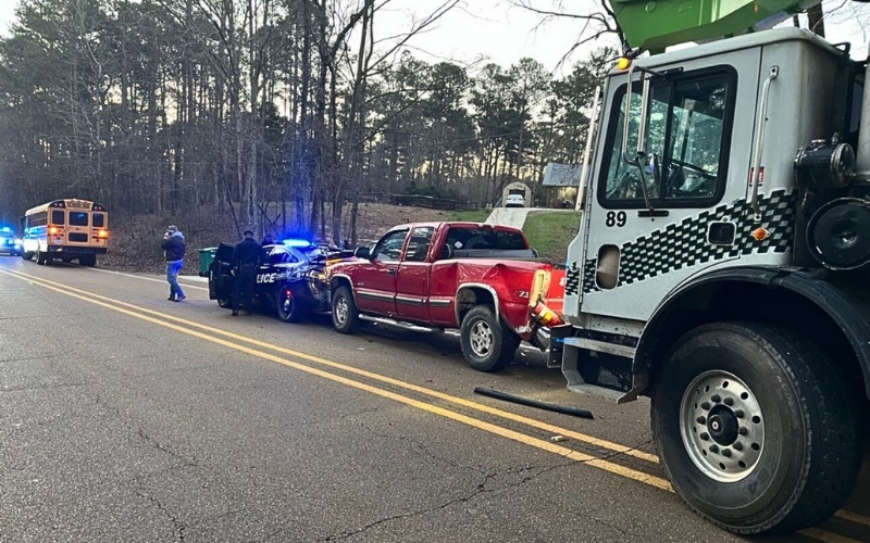 Four-Vehicle Crash in Neshoba Monday Morning