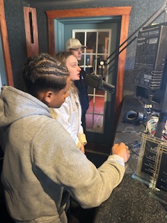 Photos: Local FFA members visit radio station
