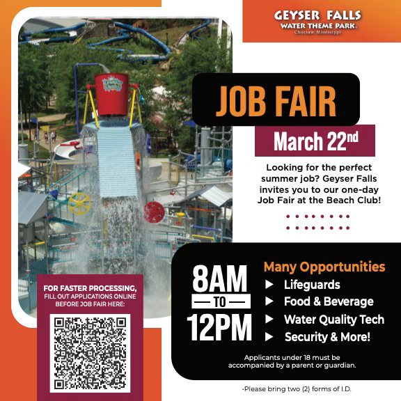 Geyser Falls holding job fair March 22