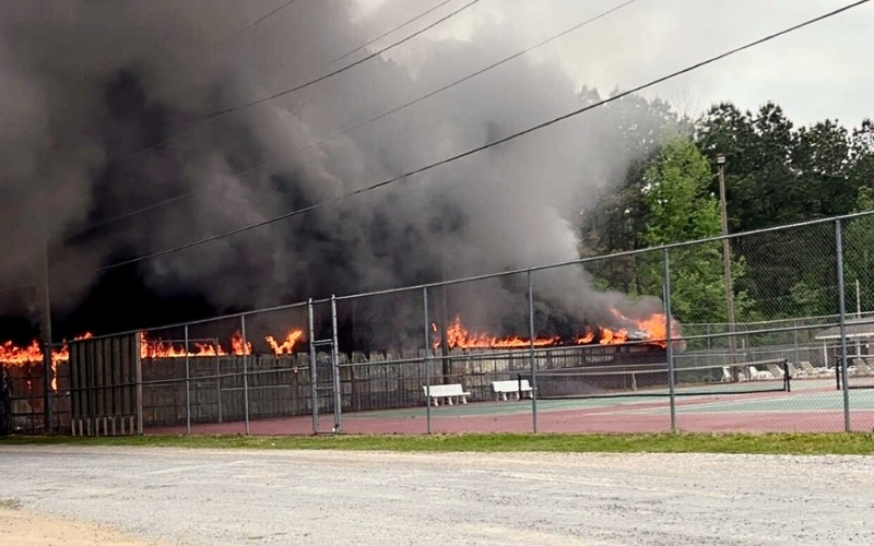 Large Fire at Philadelphia Country Club Friday Morning