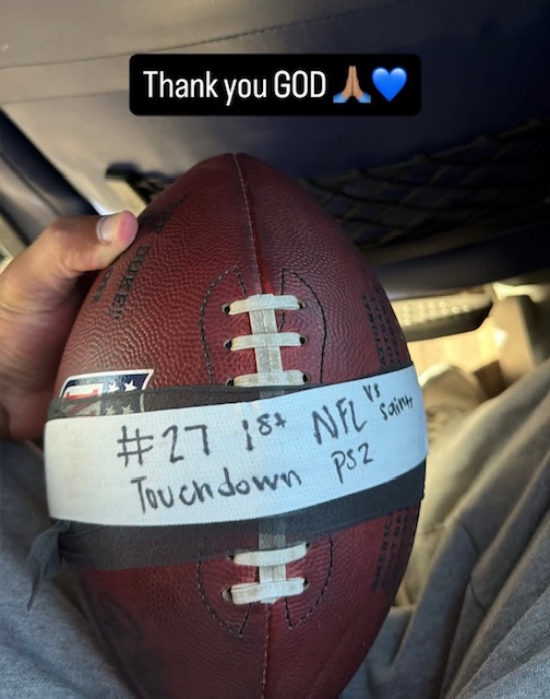 Former Neshoba Central star Jarquez Hunter scores first NFL touchdown