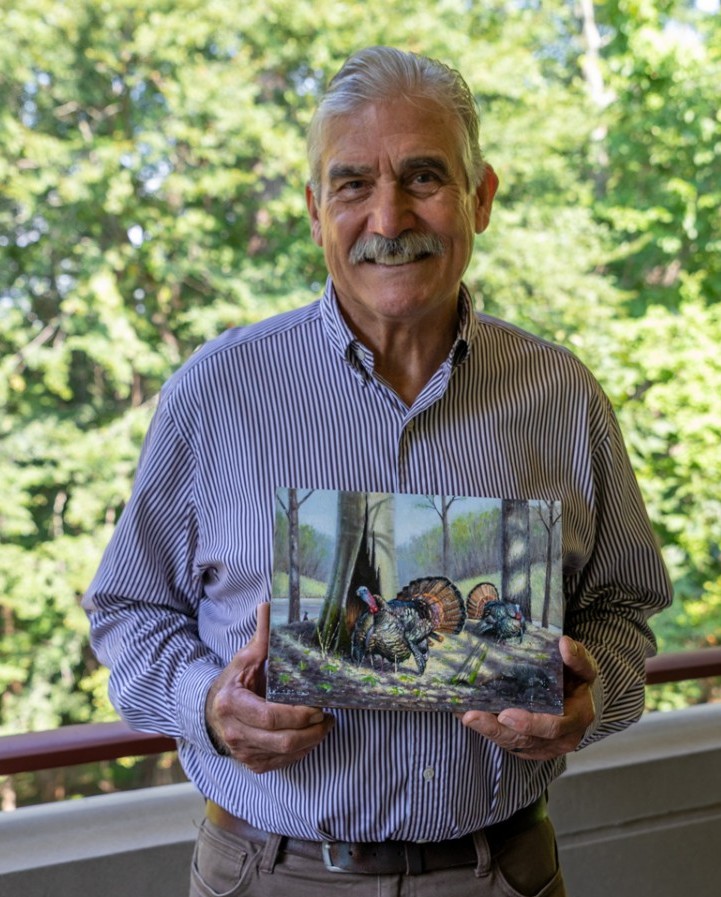 Lexington Man’s Artwork To Be Featured on Wild Turkey Stamp