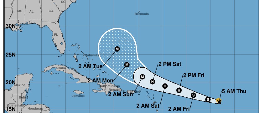 How a Hurricane in the Atlantic Could Reduce the Heat Stress in MS