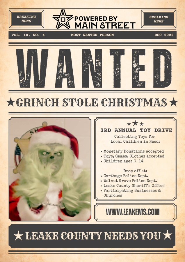 Annual Toy Drive in Leake County