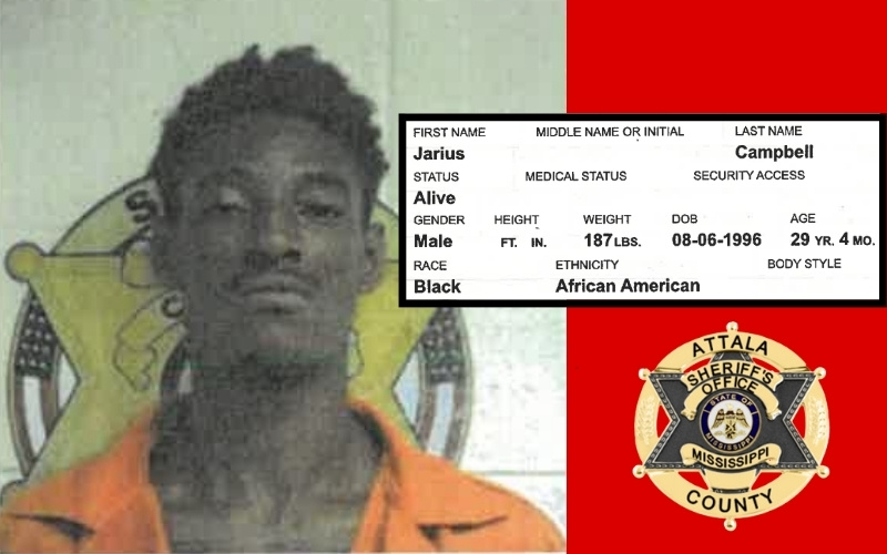 BOLO: JARIUS CAMPBELL – Wanted for Shooting in Attala