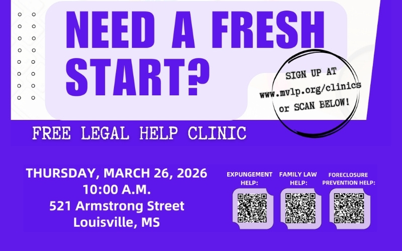 Free Legal Clinic Coming to Winston County