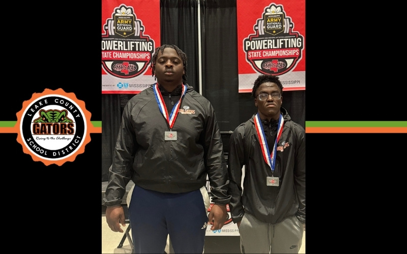 Leake Central Students Place 2nd at State Powerlifting Meet