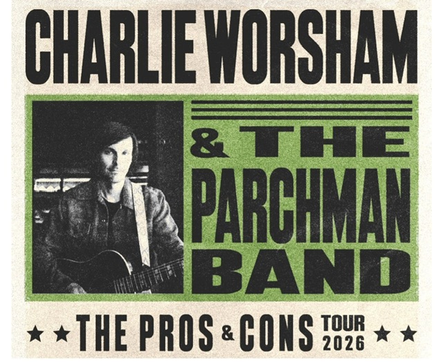 Charlie Worsham & The Parchman Band Coming to the Ellis Theater