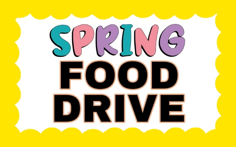 Spring Food Drive in Carthage on Saturday April 18