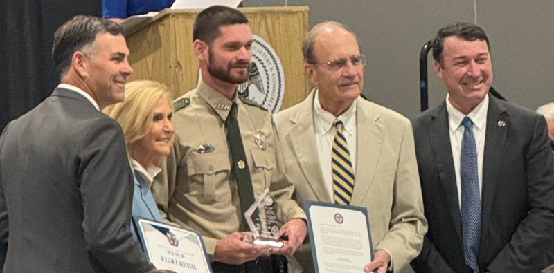 Leake County Deputy Ben Davidson Named Top Cop