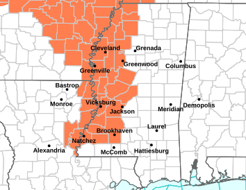 Holmes County Now Included in Heat Advisory