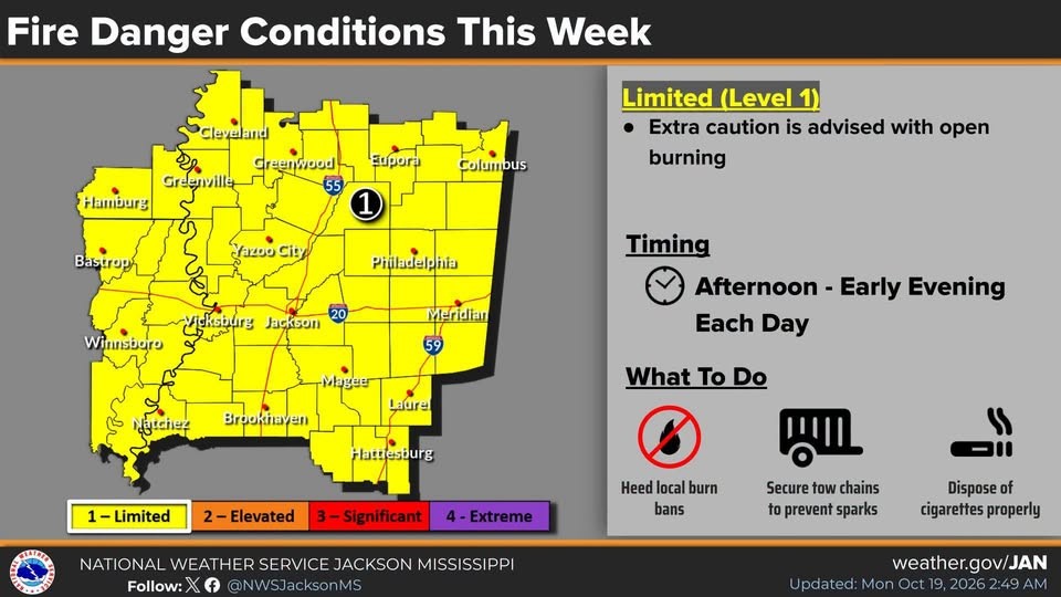 Wildfire Danger Continues This Week