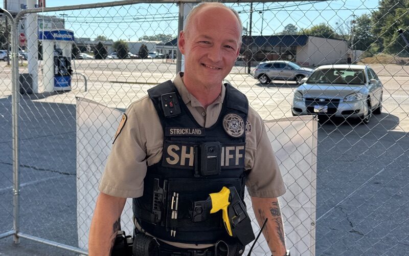Deputy Chris Strickland arrested Deputy Chris Strickland arrested